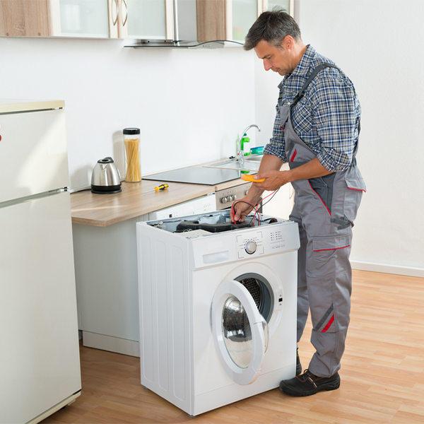 can you walk me through the steps of troubleshooting my washer issue in Brownsville Florida